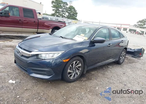 2017 Honda Civic Ex from USA, damaged, VIN 19XFC2F70HE214863